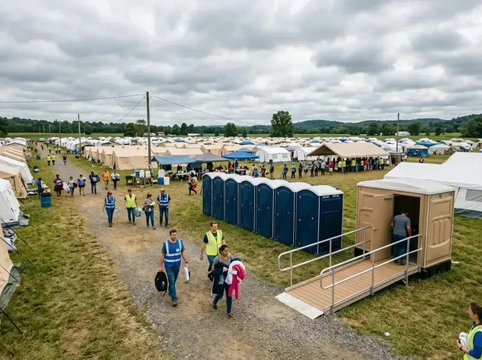 disaster-relief-camp-restrooms-010 — frequently asked questions, Dumpster & Portable Bathrooms Rental in Southgate, MI